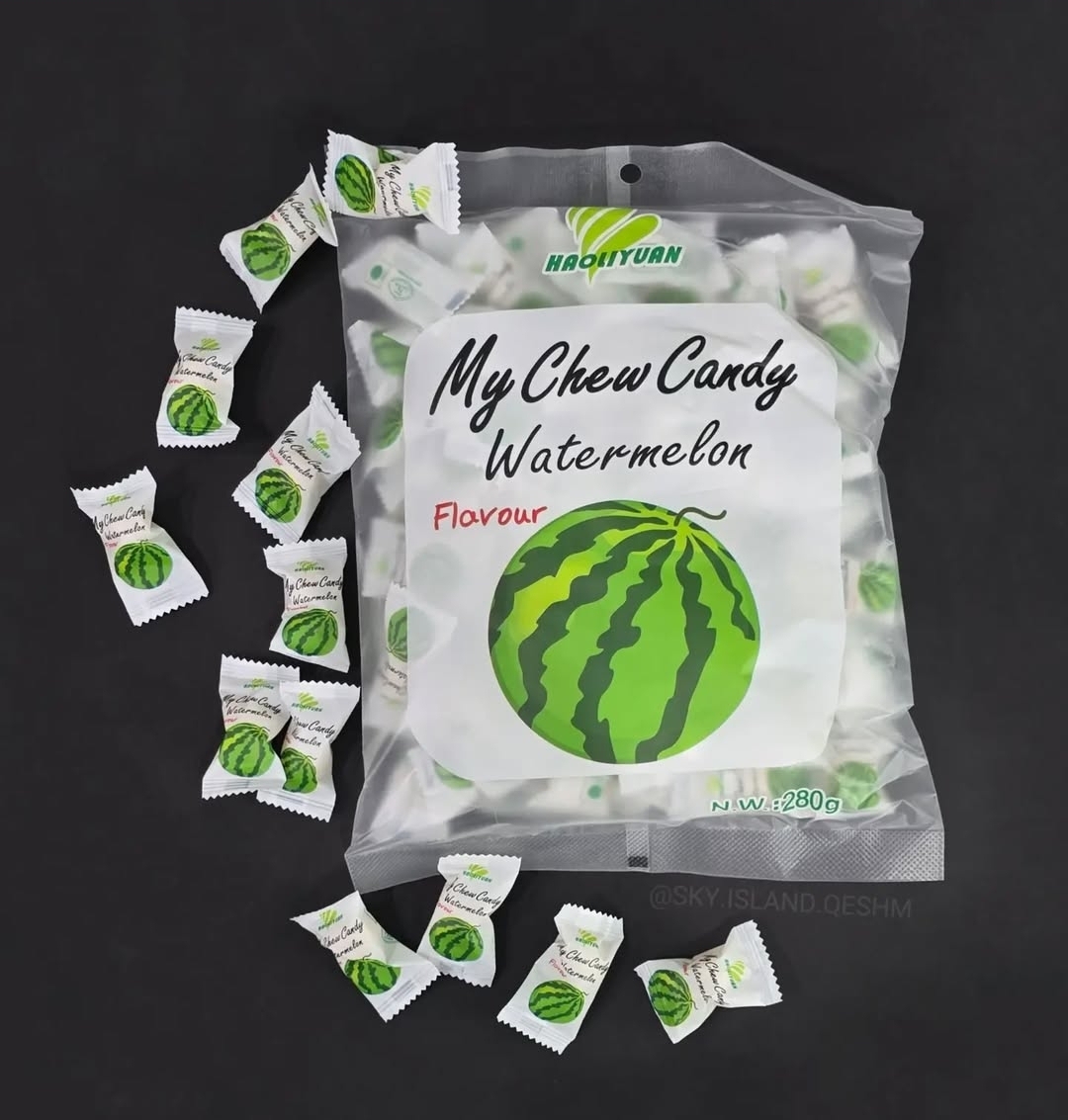 شکلات تافی کندی هندونه