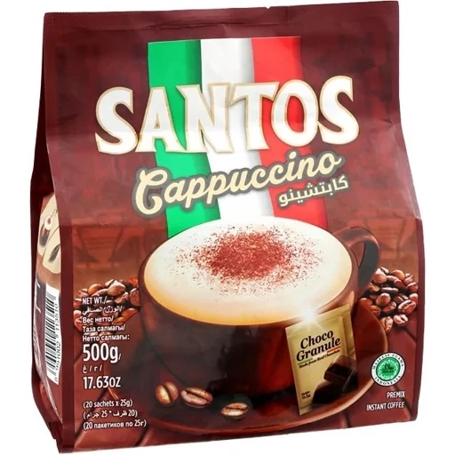 کاپوچینو سانتوس بسته ۲۰ عددی