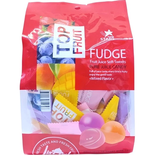 شکلات ژله ای جویدنی تاپ فروت میکس میوه ای
