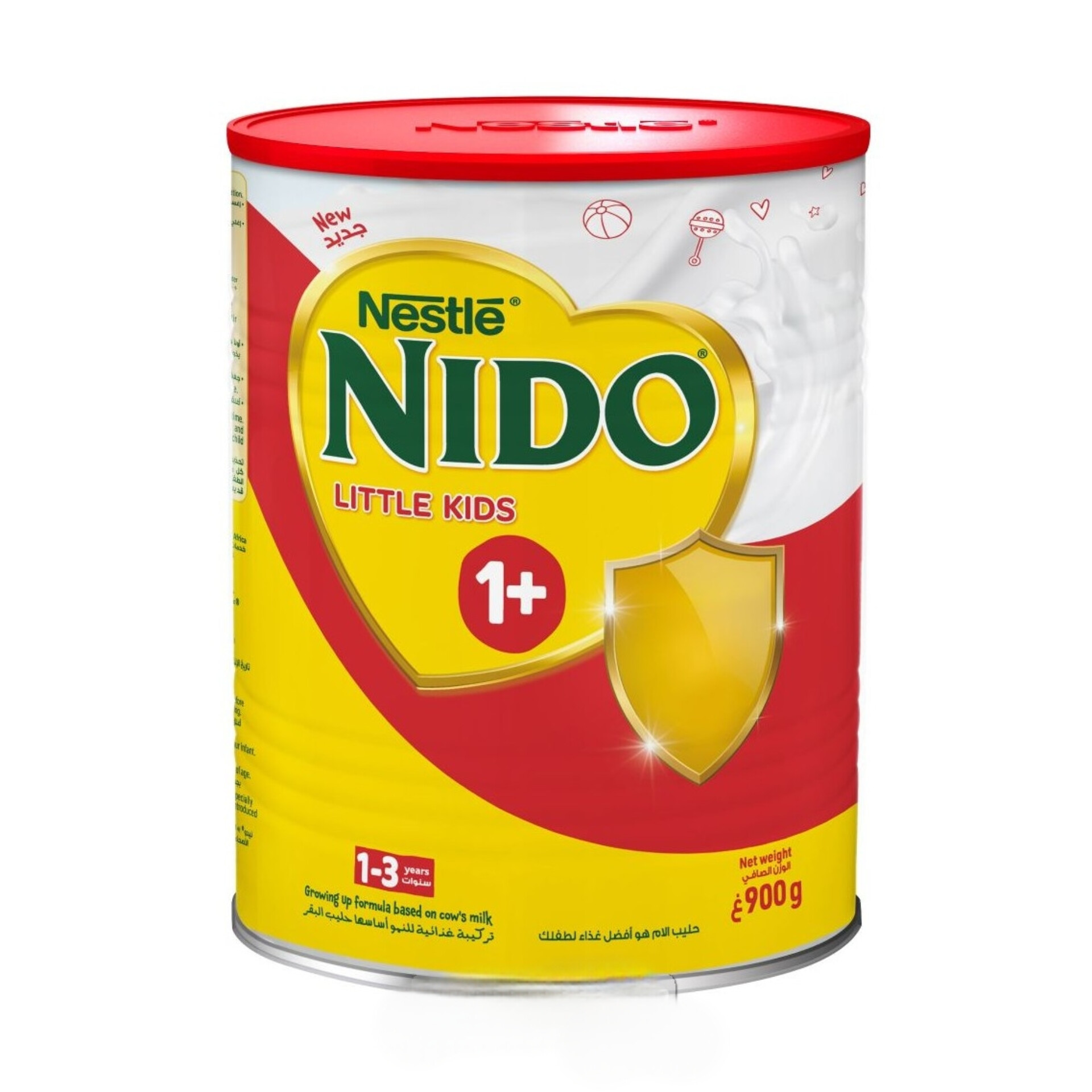 شیر نیدو ۱ تا ۳ سال ۹۰۰ گرم