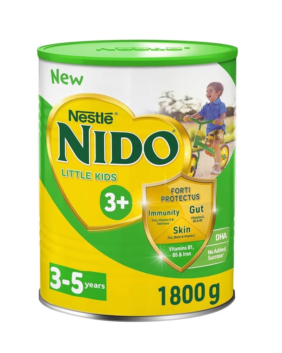 نیدو عسلی 1800 گرم +3 سال سبز Nido Honey Flavored Milk Powder 1800g +3 Years (Green)
