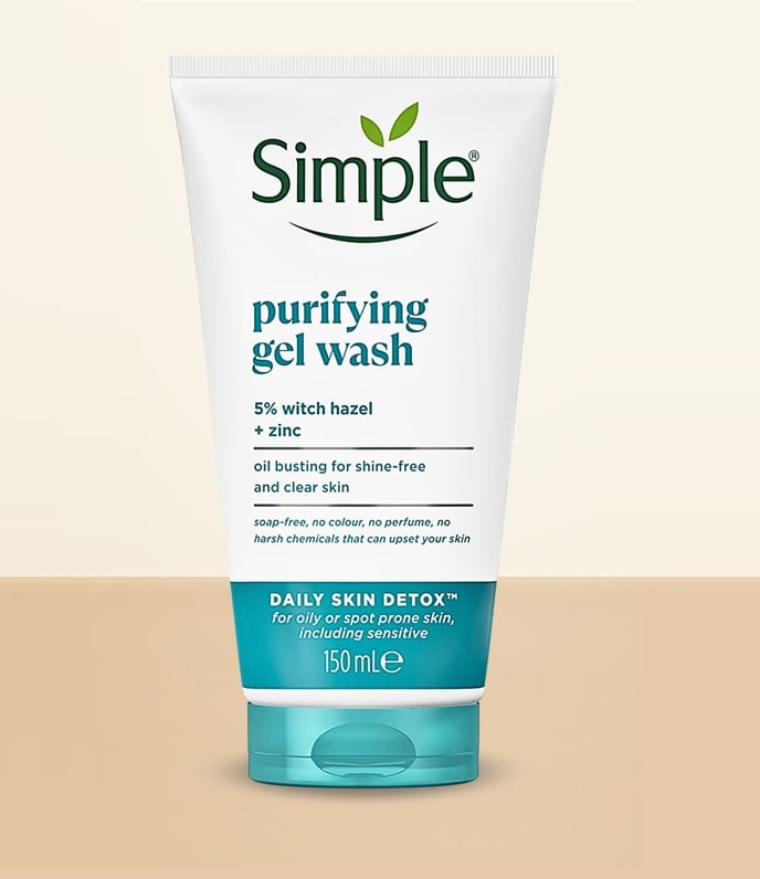 ژل شستشوی صورت سیمپل مدل Purifying Gel Wash حجم 150 میلی‌لیتر