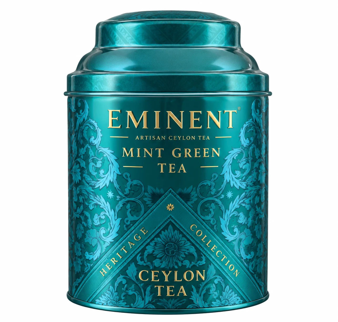 چای سبز سیلان امیننت Eminent مدل نعنایی Mint Green Tea وزن 150 گرم (اورجینال)